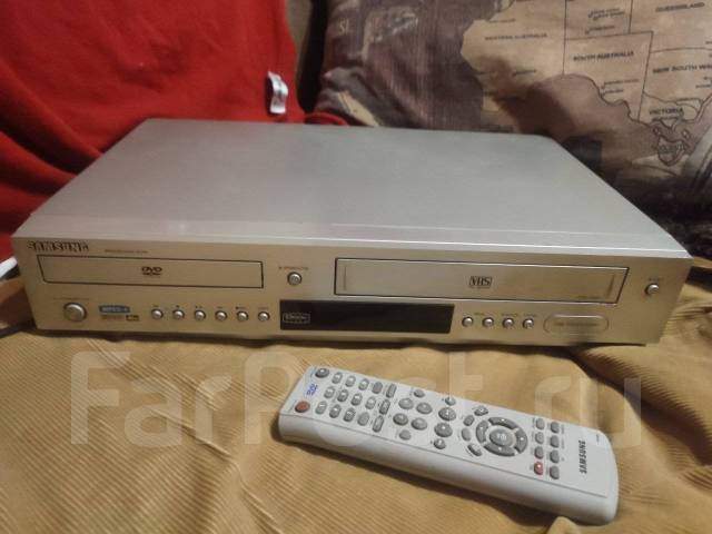 Samsung VHS + DVD Player, б/у, в наличии. Цена: 1 200₽ во Владивостоке