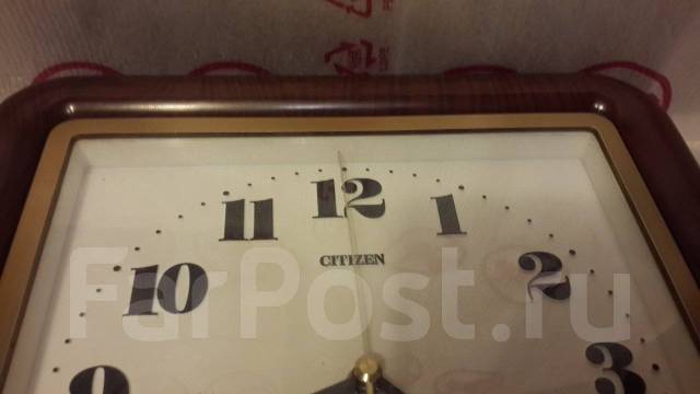 Часы настенные Citizen с боем, б/у, в наличии. Цена: 2 800₽ во Владивостоке