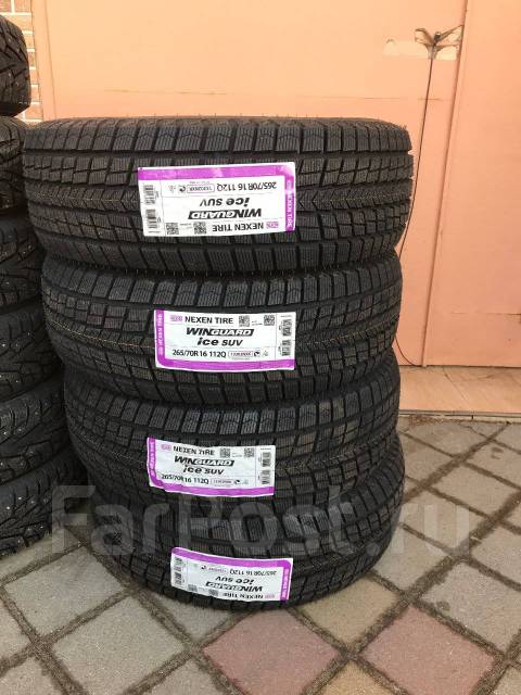 Nexen Winguard Ice SUV, 265/70R16, 16", 1 шт, в наличии, 265 мм, 70 % ...