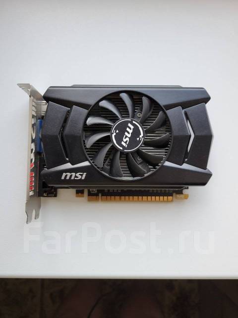 Видеокарта MSI GeForce GTX 750 Ti OC, б/у, в наличии. Цена: 2 800₽ во ...