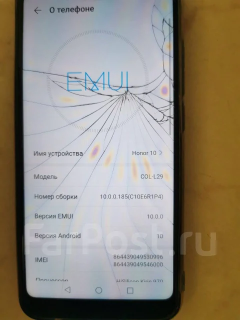 Honor 10. �/�, 64 ��, �����, 3G, 4G LTE, Dual-SIM, NFC ����