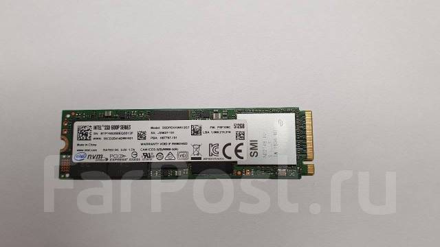 SSD диск Intel 600P 512gb NVMe PCIe M.2 (накопитель SSD M2) - Носители ...