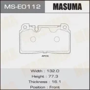 ������� �������� Masuma, AN-4809K, P85123 front (1/12) MS-E0112 Masuma, �������� MSE0112 ����