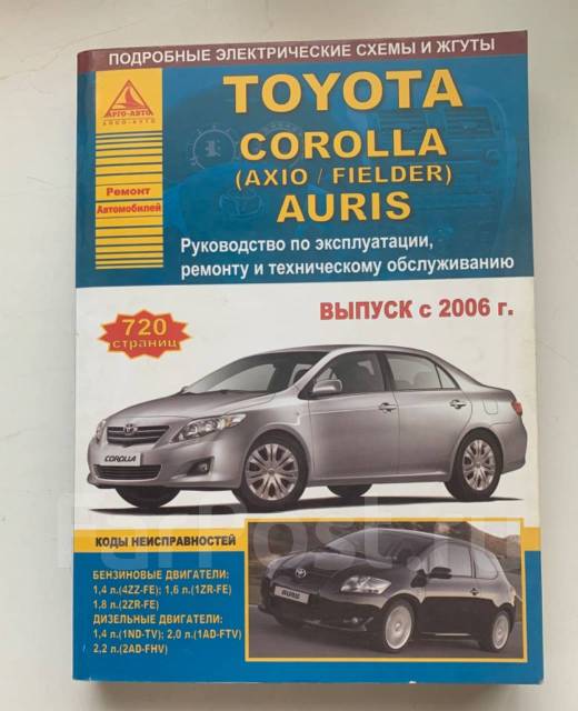 Руководства по эксплуатации автомобилей Toyota