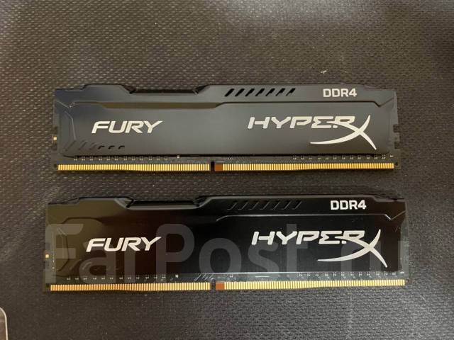 Оперативная память HyperX ddr4 2x8 gb - Оперативная память во Владивостоке