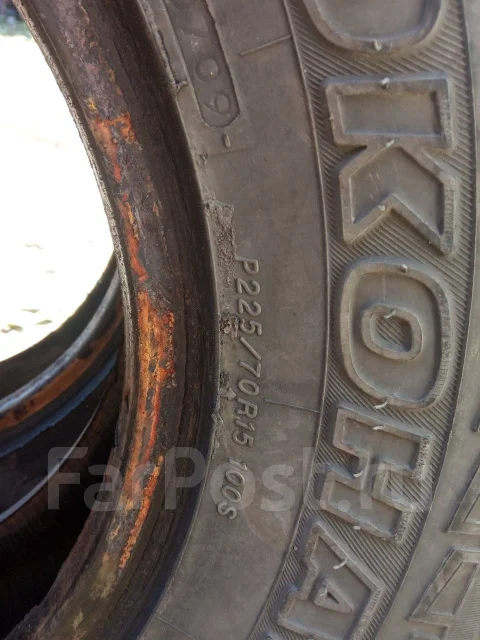 Yokohama 106ZS. ������, 2009 ���, �/�, ����� 10 %. �������� ������� ����