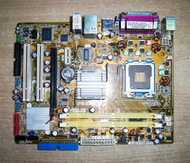 Материнская Плата LGA775 2DDR2 1PCI-Ex16 ASUS-P5GC-MX/1333.