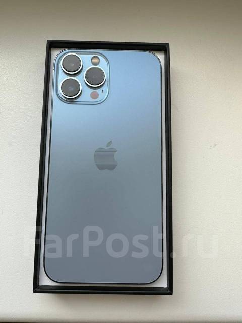 Apple iPhone 13 Pro Max 128GB Sierra Blue, 6.70", моноблок, синий, б/у ...
