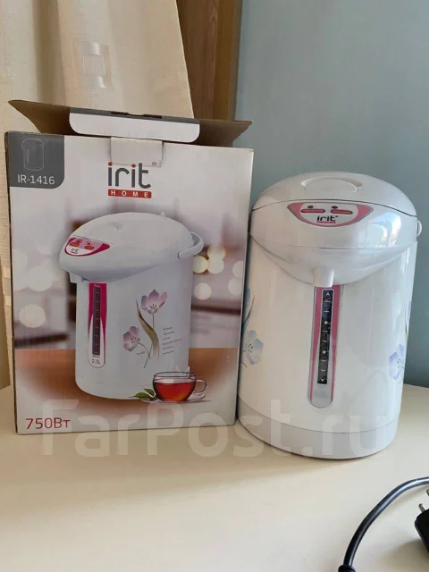 Поттер, чайник-термос электрический Irit 2,5 литра, б/у, в наличии ...