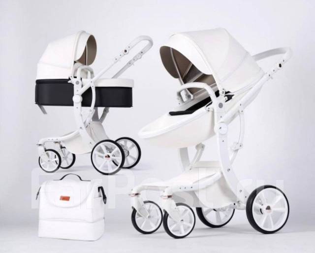 Детская коляска Luxmom 608-2 2 в 1 ЭКО кожа Новинка - Коляски и ...