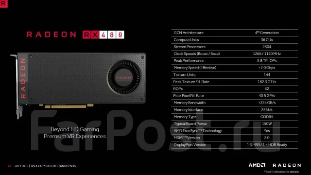 Radeon RX 480 ����