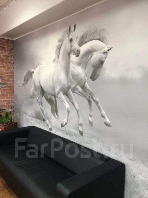 Обои натяжные, натяжные потолки, фотопечать на стенах на пвх пленке во ...