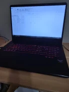 Asus TUF Gaming FX705DD. 17.3", 2,1����, ��� 8 ��, ���� 1 000���, WiFi: 1, Bluetooth: 1, ����������� �� 5��. ����