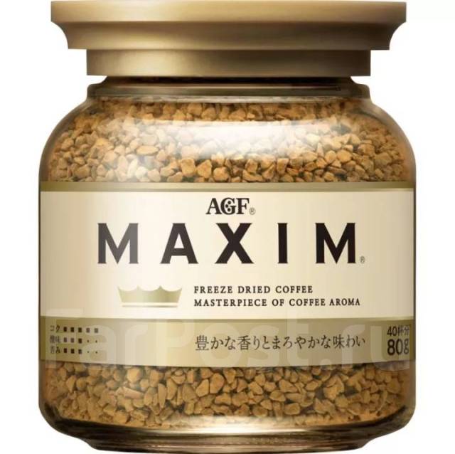 Японский кофе Maxim, в наличии. Цена: 390₽ во Владивостоке