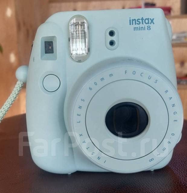 Фотоаппарат моментальной печати Fujifilm Instax Mini 8 (голубой ...