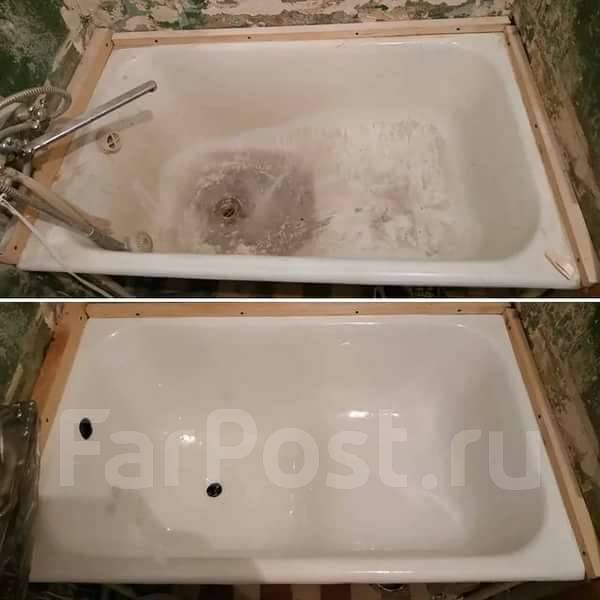 Реставрация ванн от 4500. Гарантия в Хабаровске