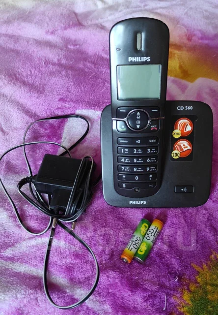 Продам проводной телефон Philips, б/у, в наличии. Цена: 3 000₽ в Находке