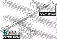����������� ������� Febest VWAB026 VWAB026 ����