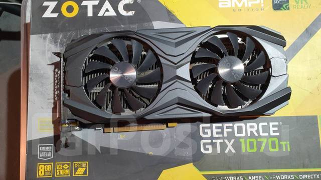 Видеокарта GTX 1070ti - Видеокарты во Владивостоке