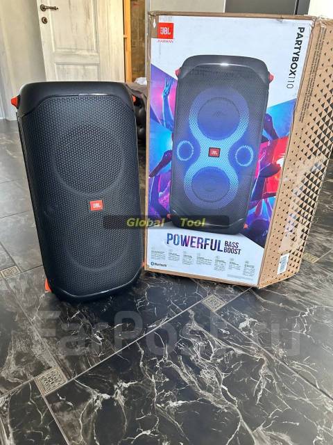 Портативная Колонка JBL PartyBox 110. Bluetooth + микрофон в комплекте ...