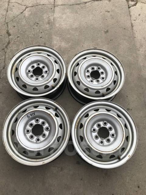 Диски R14, Topy, 14", 1 шт, 4x100, 4x114.3, штампованные, 4 шт, б/у, в ...