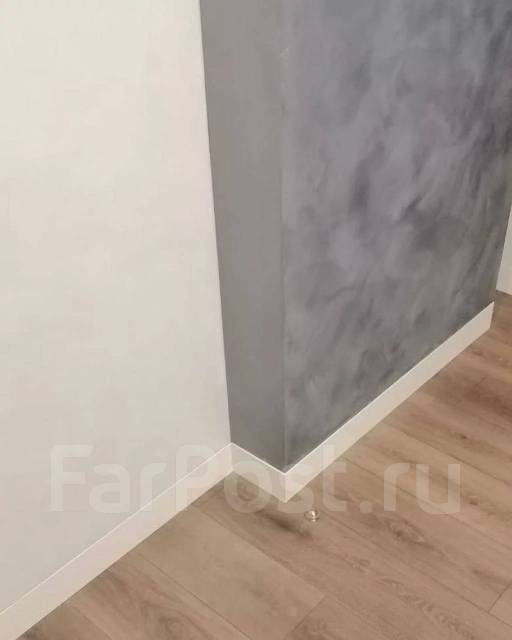Плинтус скрытого монтажа. Для вставки под покраску - Стены, пол и ...