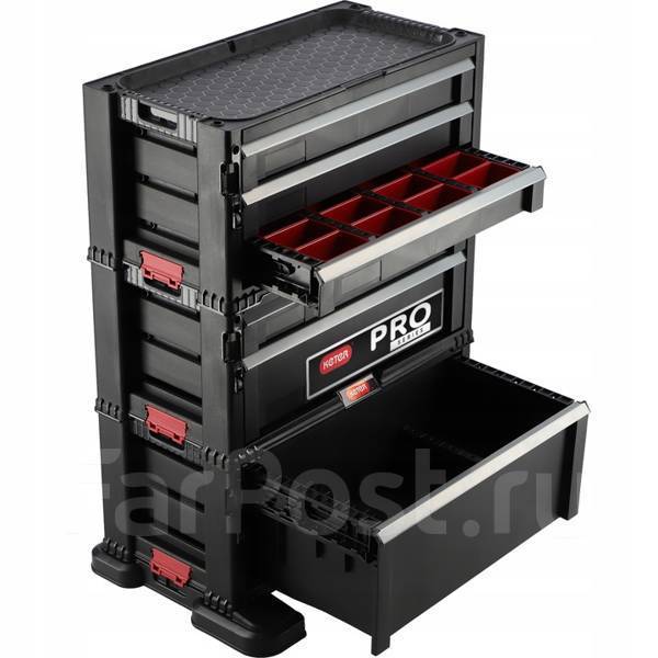 Ящик для инструментов 2 Drawer Tool Chest System Keter, новый, в ...