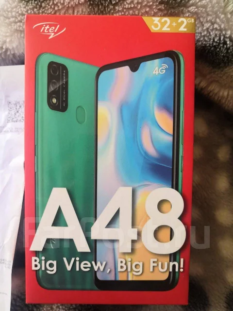 Itel A48. �/�, 32 ��, �������, 4G LTE, ���������� ����