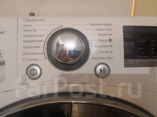 Стиральная машина LG, 7кг, LG, б/у, в наличии. Цена: 7 000₽ во Владивостоке
