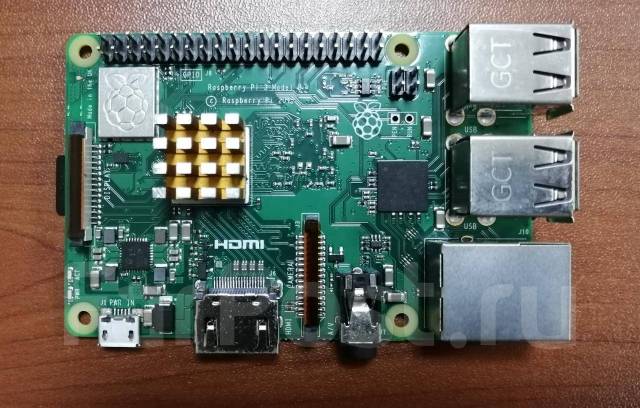 Микрокомпьютер Raspberry Pi 3 B+, б/у, в наличии. Цена: 8 000₽ во ...