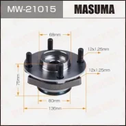 ��������� ���� Masuma front Nissan Tiida, CUBE / JC11, Z12 (with ABS) MW-21015 Masuma, �������� MW21015 ����