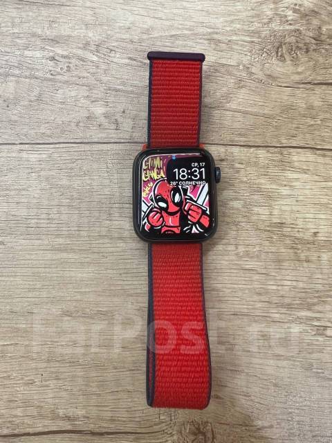Apple Watch Series 6 44mm, умные часы, GPS, NFC, iOS, б/у, в наличии ...