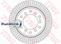 ���� ��������� Toyota LAND Cruiser 150 05- ������ TRW DF6342 DF6342 ����
