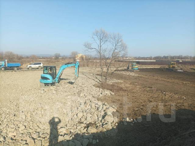 Планировка участка, корчевание пней, установка септиков, дренаж во ...