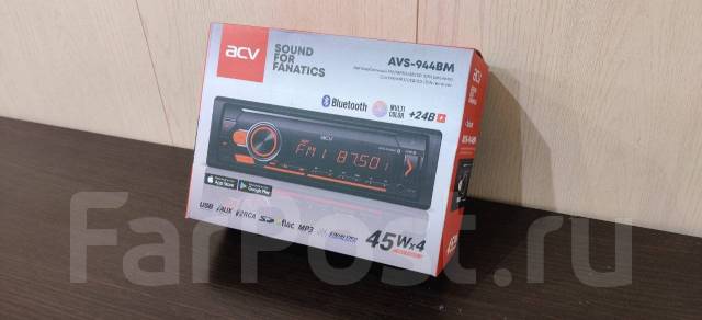 Магнитола ACV-AVS944BM, 1 DIN — 178x50 мм, новый, в наличии. Цена: 2 ...