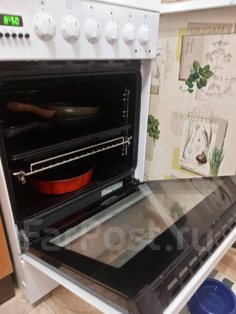 Керамическая электроплита Galatec eco 5002w - Кухонные печи и вытяжки ...