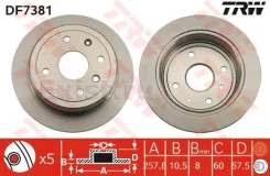 ������ ��������� ����� TRW DF7381 (�����) DF7381 ����