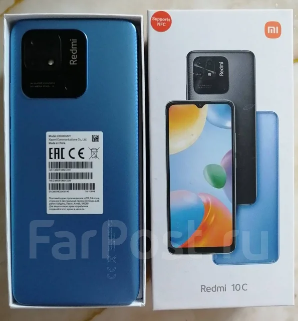 Xiaomi Redmi 10C. �����, �����, NFC ����