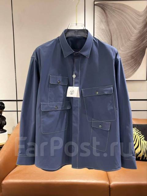 Мужская рубашка Hermes! Luxe качество - Основная одежда во Владивостоке