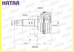 ���� ������� 2624 ABS 48 ����� ������� INKO 329126A 329126A ����