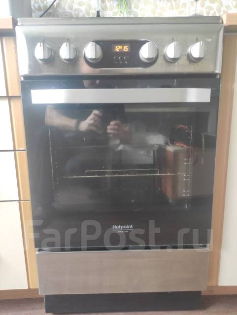 Электрическая плита Hotpoint-Ariston HS5V8CCX/RU Битая - Кухонные печи ...
