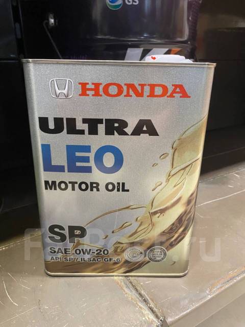 Масло моторное Honda Ultra LEO SP 0W-20 4L 08227-99974. Япония ...