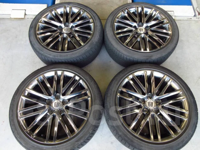 Комплект оригинальных колес Toyota Crown Athlete 210 Goodyear Eagle LS ...
