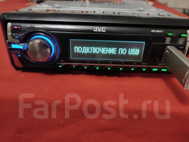 Магнитолы JVC 1 Дин сенсорная