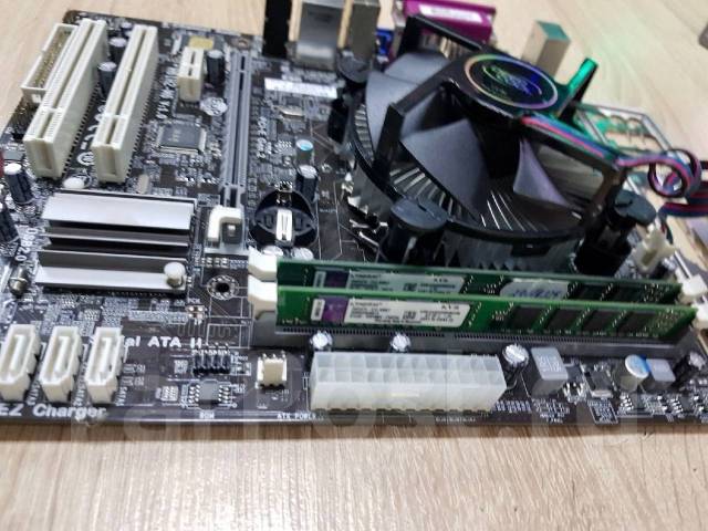 Материнская плата 1155 с процессором/памятью, LGA1155, Elitegroup (ECS ...