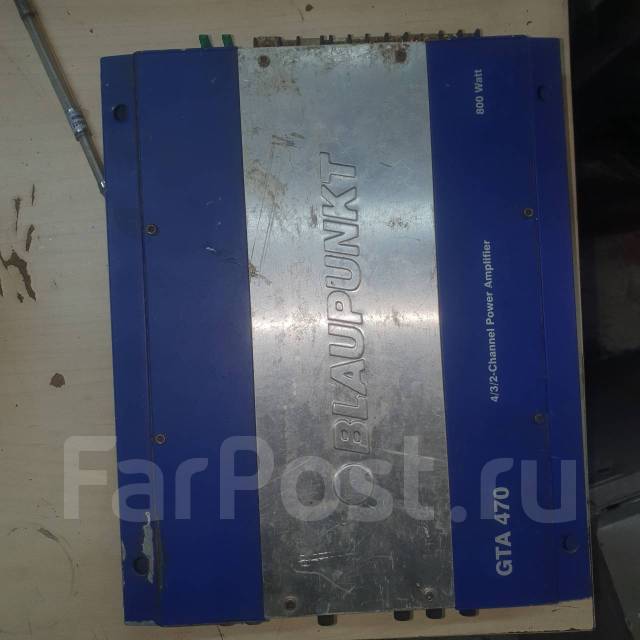Продам 4-х канальный усилитель Blaupunkt GTA 470 800 WATT - Усилители ...