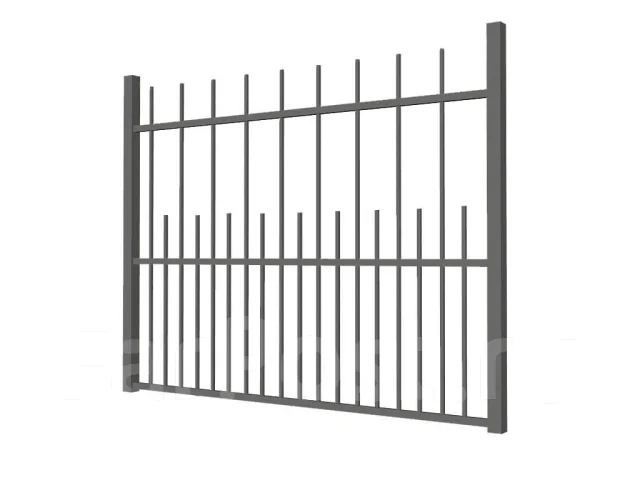 Заборы из профильной трубы во Владивостоке