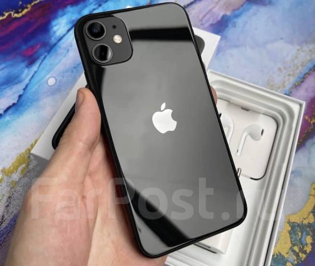 iPhone 11 128. 64gb/ В Идеале, АКБ 89-93%, стекло+чехол, 6.10 ...