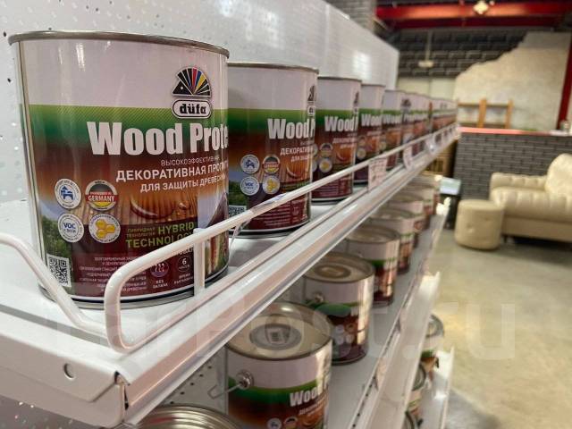 Пропитка для дерева dufa Wood Protect, бесцветный, 0,75л, в наличии ...