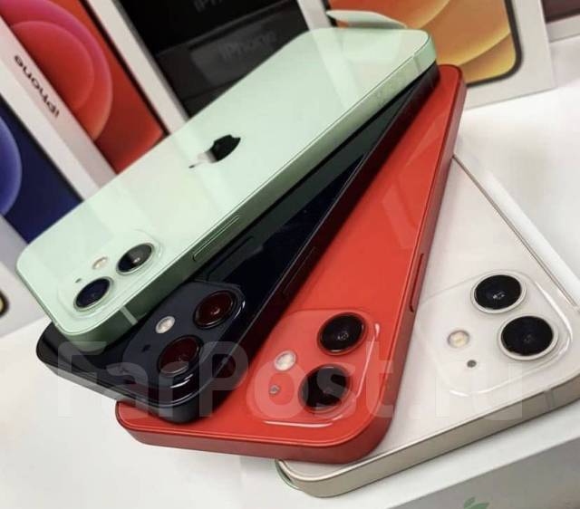 iPhone 12 128/ 64гб, Оригинал 100% ! Новый + стекло , чехол - Смартфоны ...